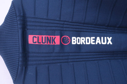 OCLUNK(クランク) ニットブルゾン ネイビー メンズ XL A-6