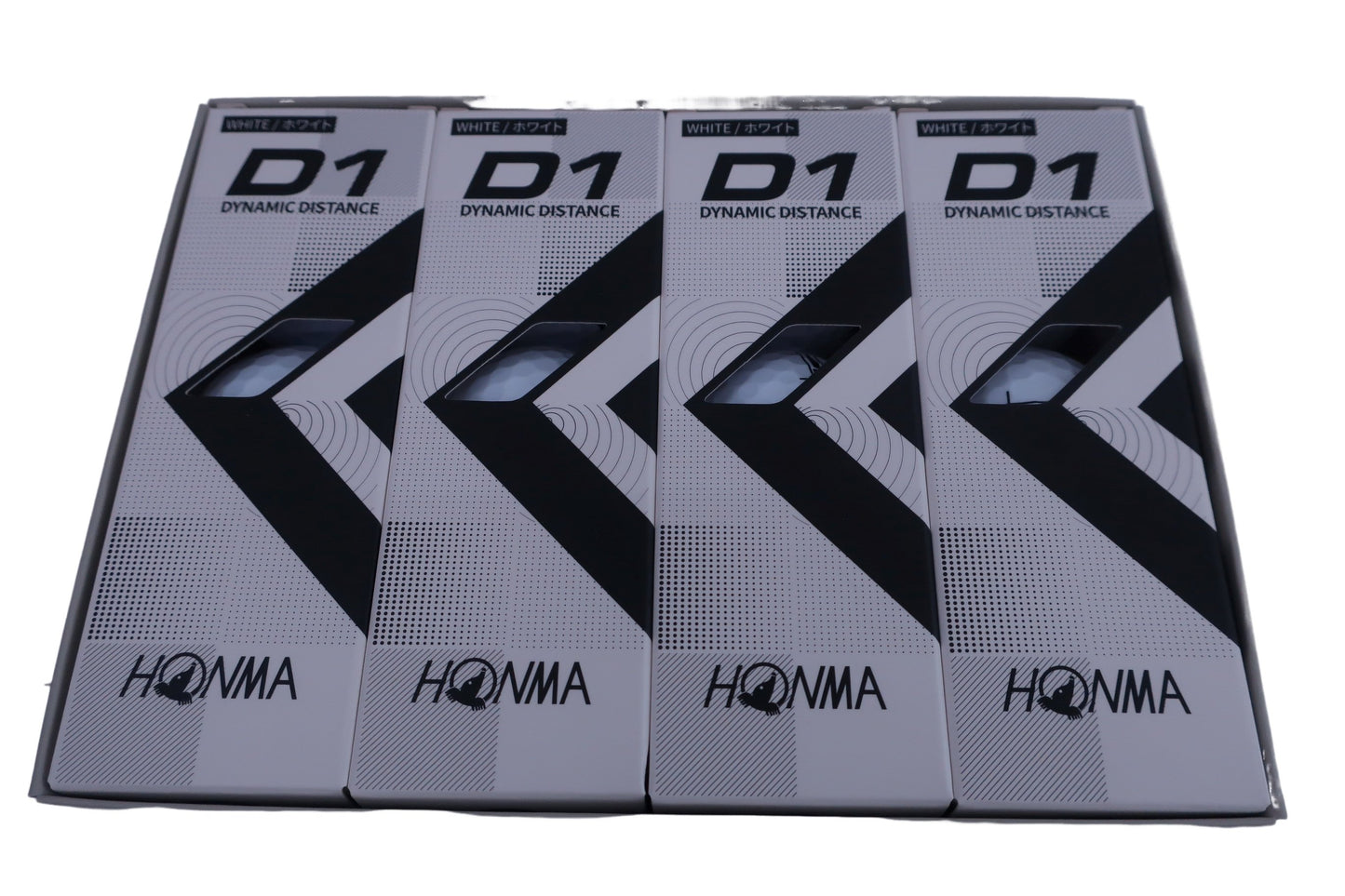 HONMA GOLF(本間ゴルフ) ゴルフボール 白 1ダース D1 2022年モデル N-2