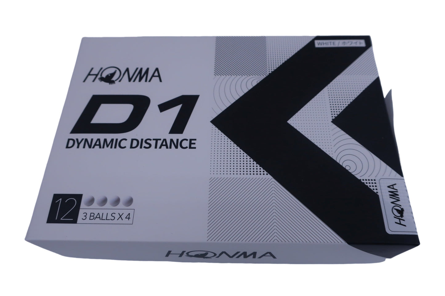 HONMA GOLF(本間ゴルフ) ゴルフボール 白 1ダース D1 2022年モデル N-1