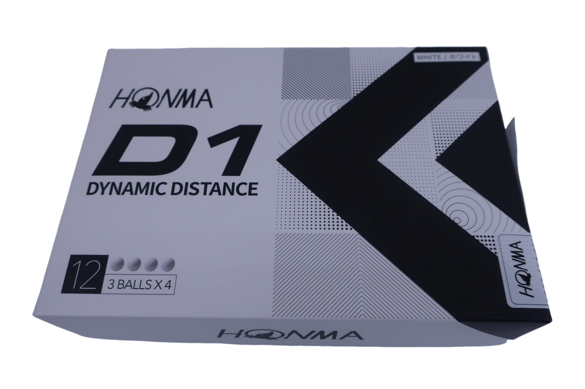 HONMA GOLF(本間ゴルフ) ゴルフボール 白 1ダース D1 2022年モデル N-1