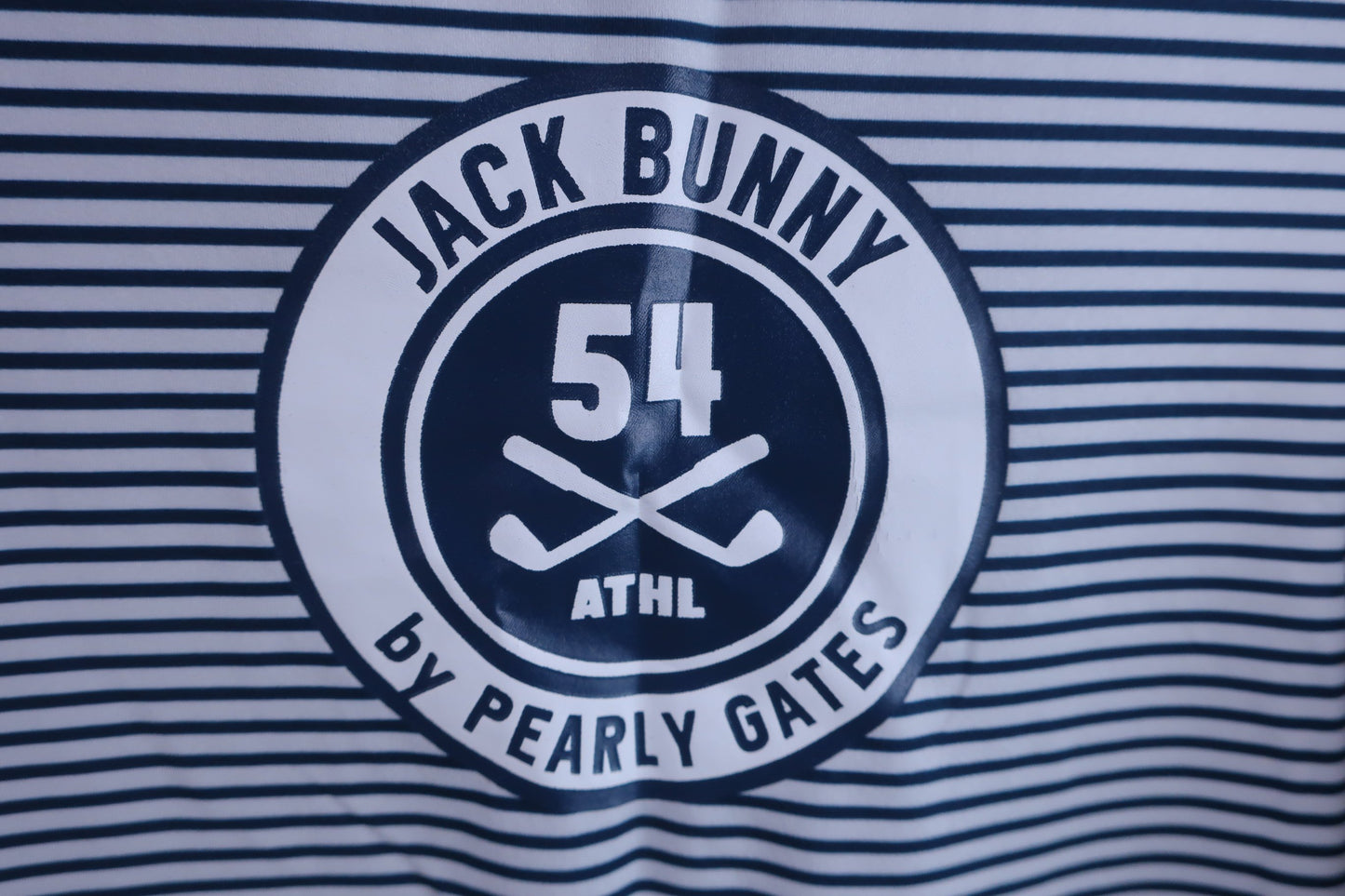 Jack Bunny(ジャックバニー) ハイネックシャツ ネイビーボーダー メンズ 6 262-0166513 A-2