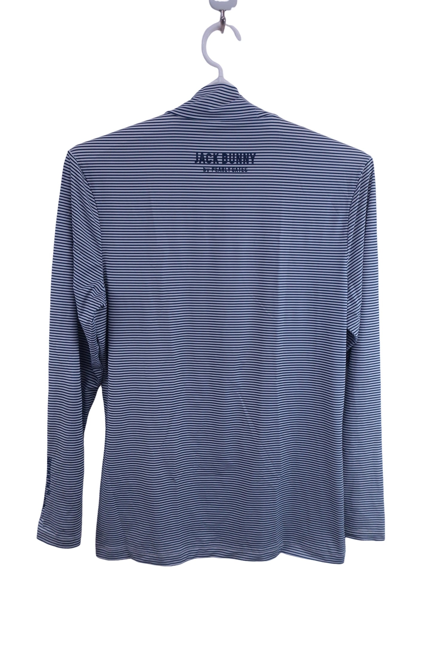 Jack Bunny(ジャックバニー) ハイネックシャツ ネイビーボーダー メンズ 6 262-0166513 A-3