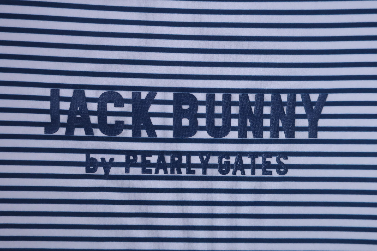 Jack Bunny(ジャックバニー) ハイネックシャツ ネイビーボーダー メンズ 6 262-0166513 A-4