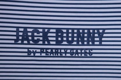 Jack Bunny(ジャックバニー) ハイネックシャツ ネイビーボーダー メンズ 6 262-0166513 A-4