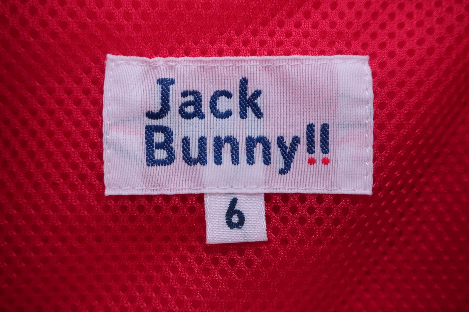Jack Bunny(ジャックバニー) ブルゾン 赤 メンズ 6 262-9120105 B-3