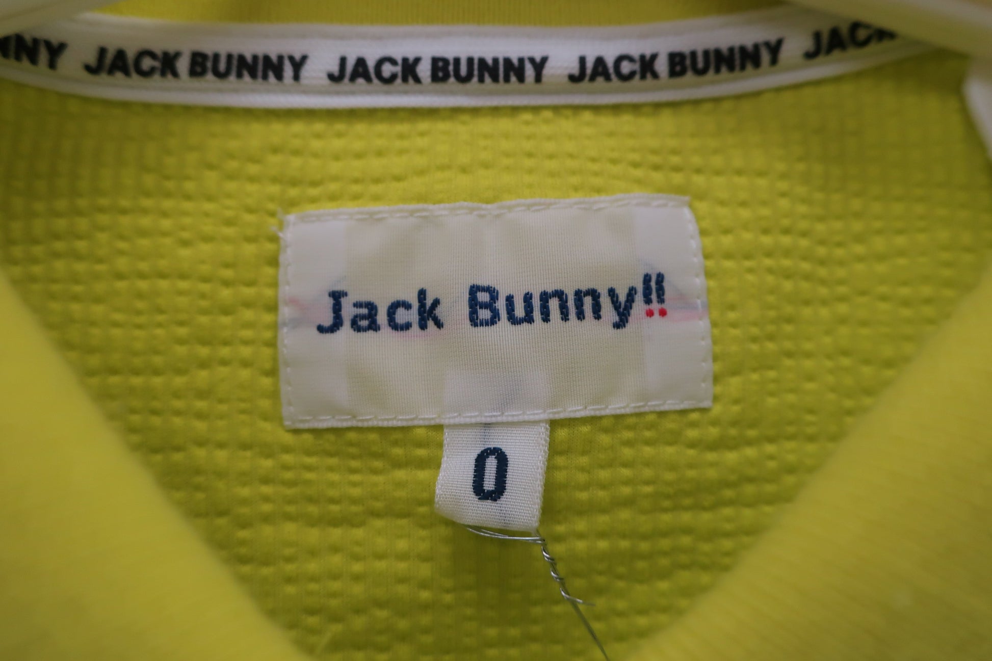 Jack Bunny(ジャックバニー) ポロシャツ 黄色 レディース 0 263-2160302 A-2