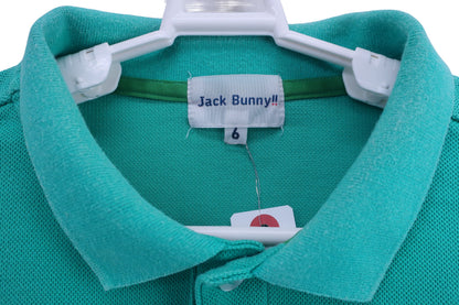 Jack Bunny(ジャックバニー) ポロシャツ 緑 メンズ 6 262-1160427 B-1