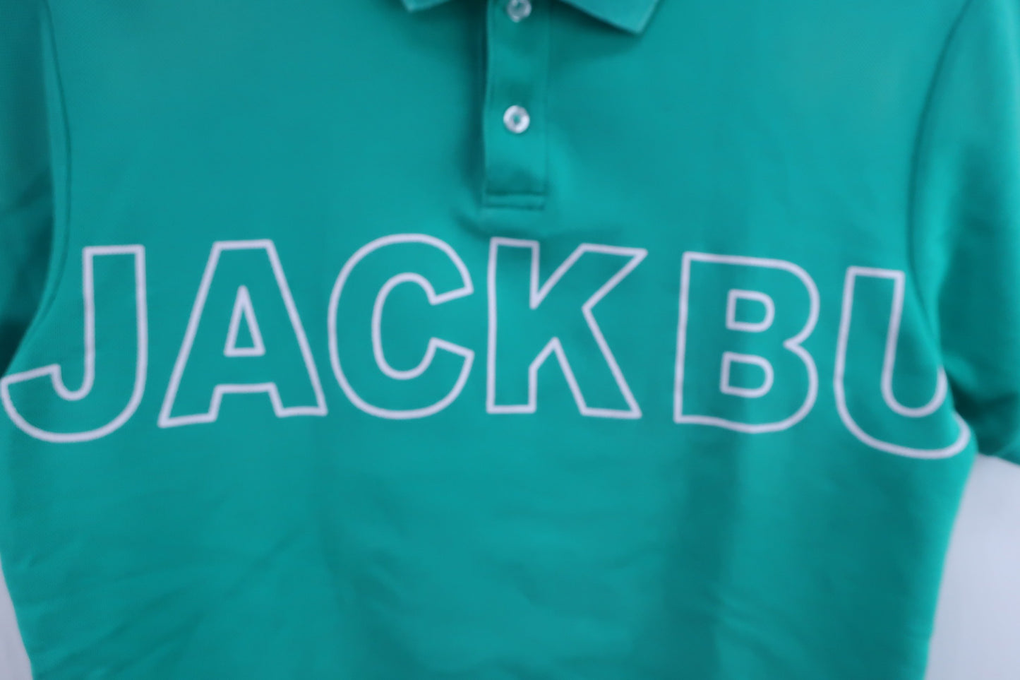 Jack Bunny(ジャックバニー) ポロシャツ 緑 メンズ 6 262-1160427 B-2