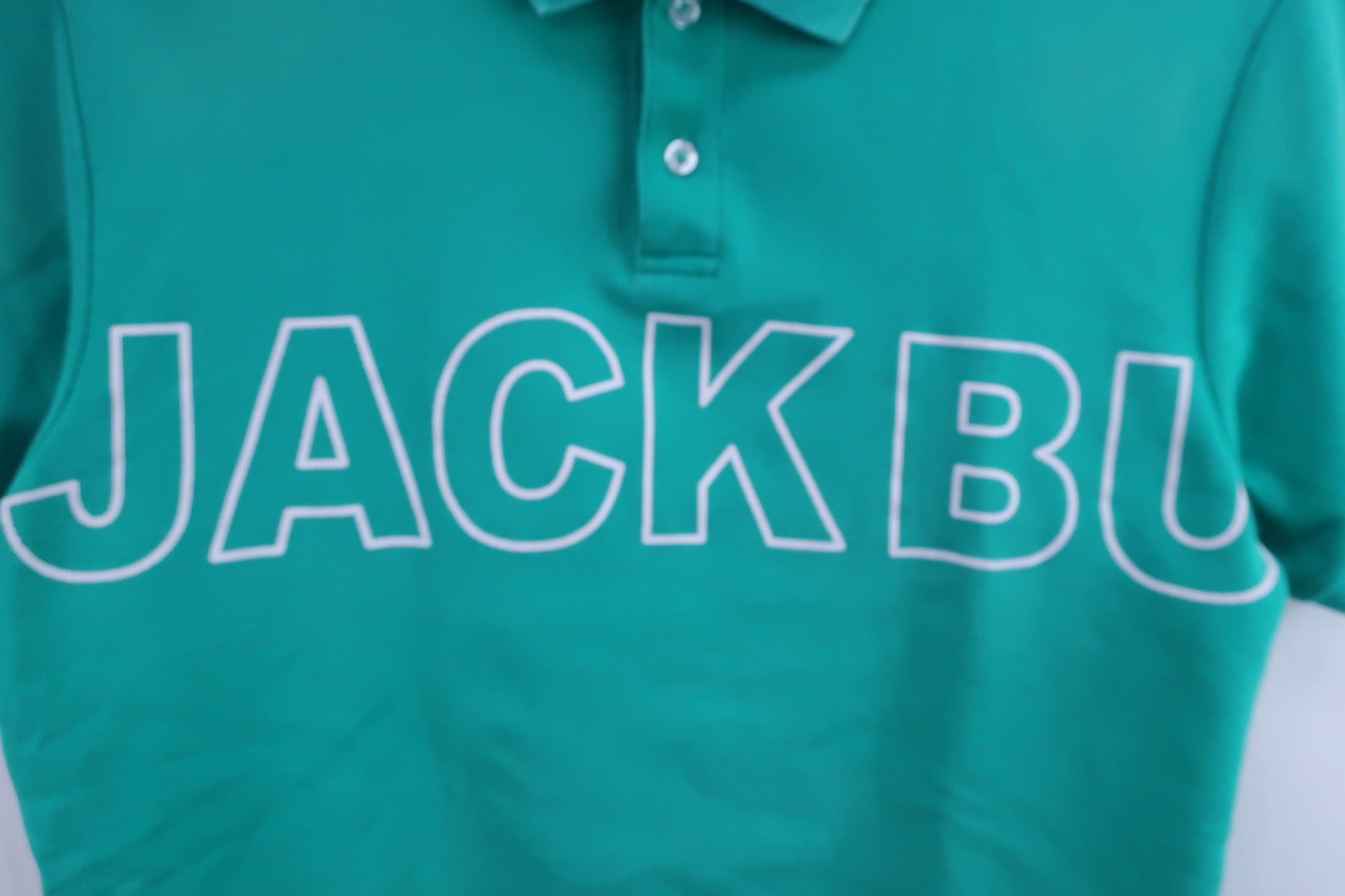 Jack Bunny(ジャックバニー) ポロシャツ 緑 メンズ 6 262-1160427 B-2