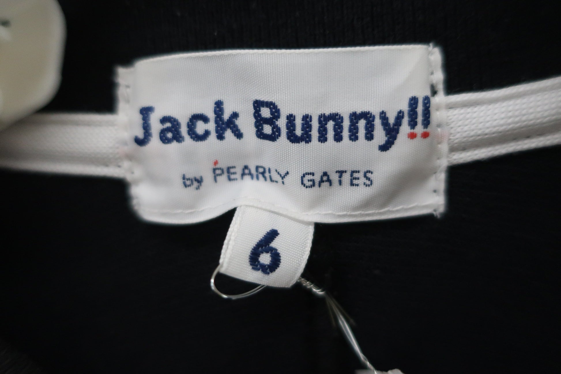 Jack Bunny(ジャックバニー) ポロシャツ 黒 メンズ 6 262-7260611 B-3