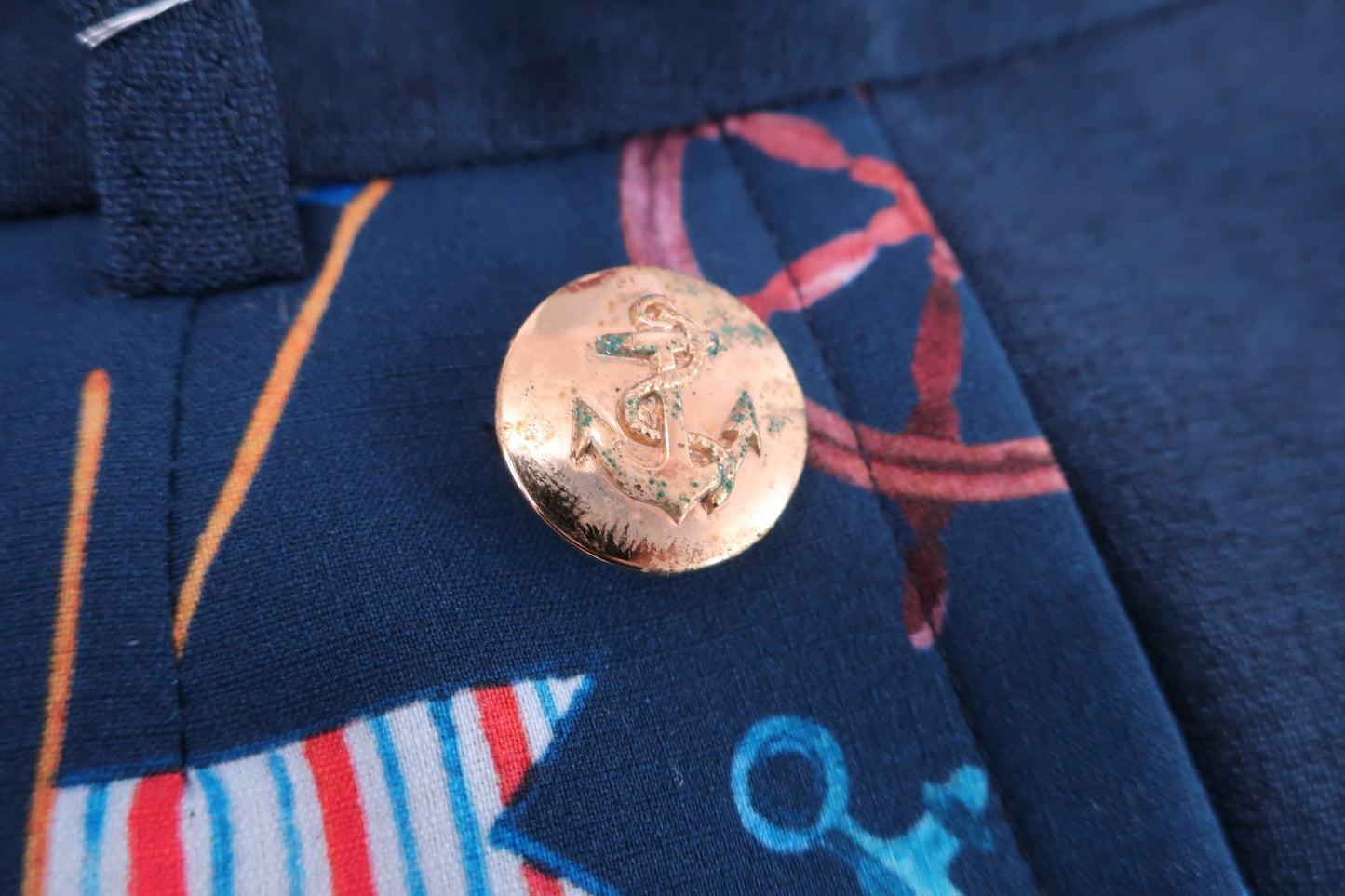 Foglia Brillante(フォーリア ブリランテ) スカート ネイビー総柄 レディース 0 B-4