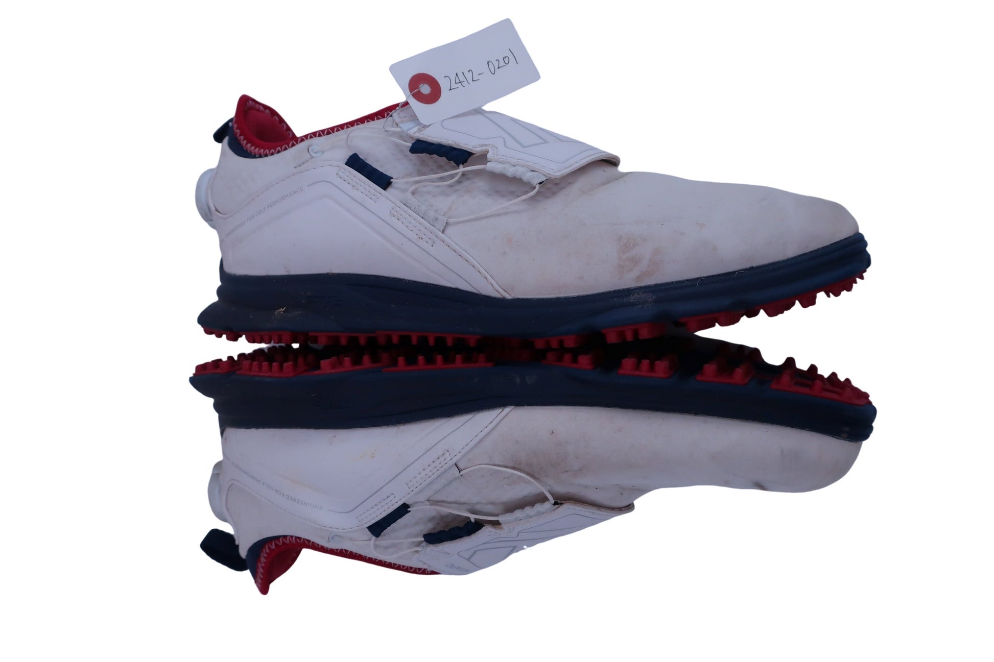 FOOTJOY(フットジョイ) ダイヤル式スパイクレスゴルフシューズ 白 メンズ 26.5cm 58095J C-5