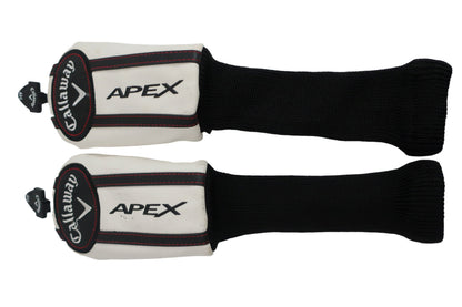 Callaway(キャロウェイ) ヘッドカバー2点セット 白黒 UT用 APEX B-1