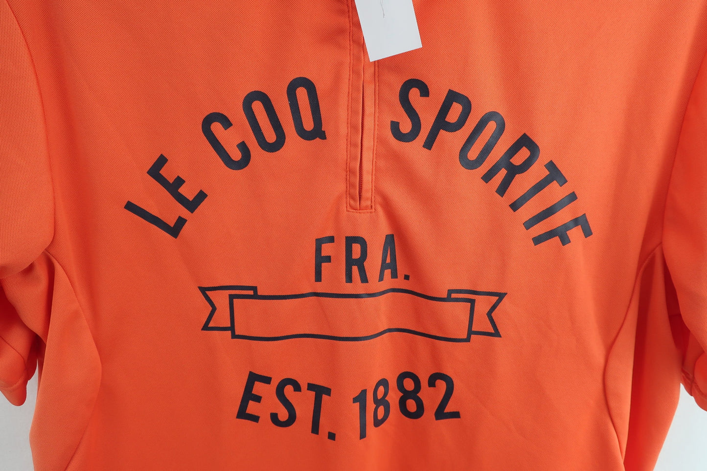 le coq sportif(ルコックスポルティフ) ハーフジップシャツ オレンジ メンズ L A-3