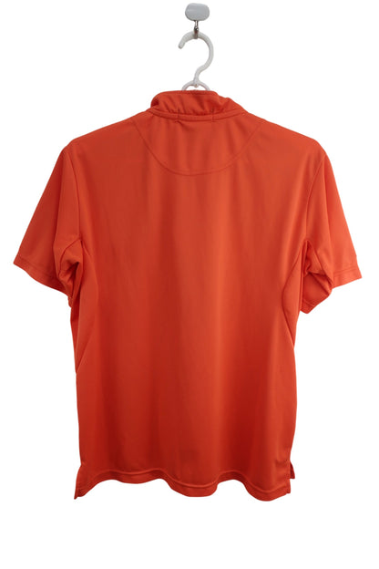 le coq sportif(ルコックスポルティフ) ハーフジップシャツ オレンジ メンズ L A-5