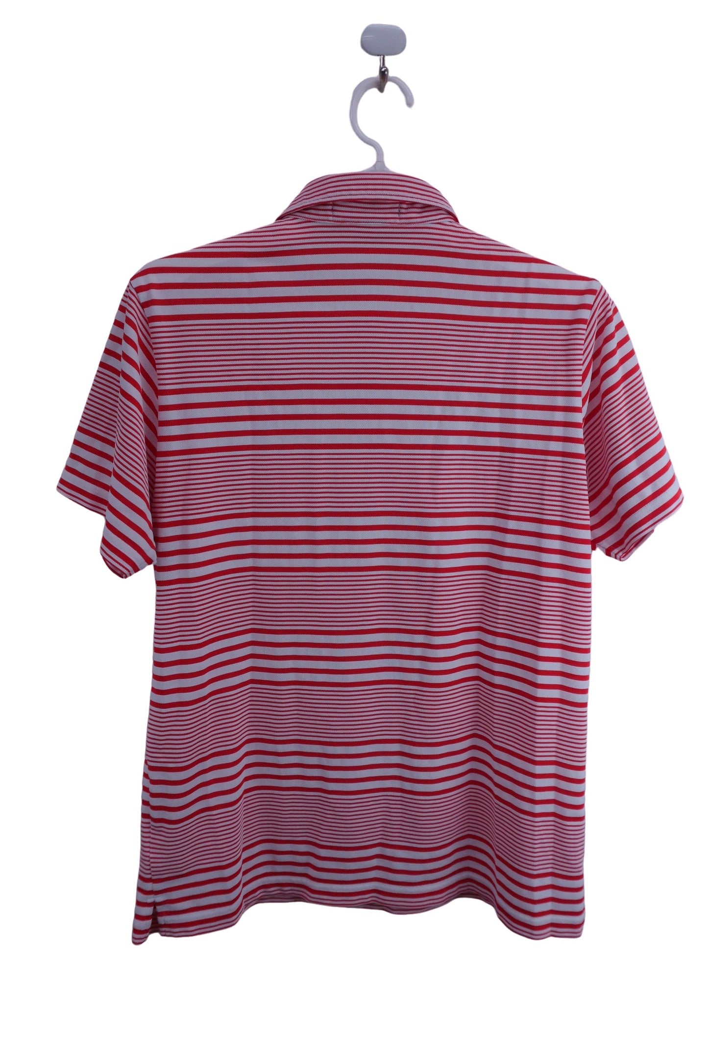 le coq sportif(ルコックスポルティフ) ポロシャツ 赤系ボーダー メンズ LL A-4