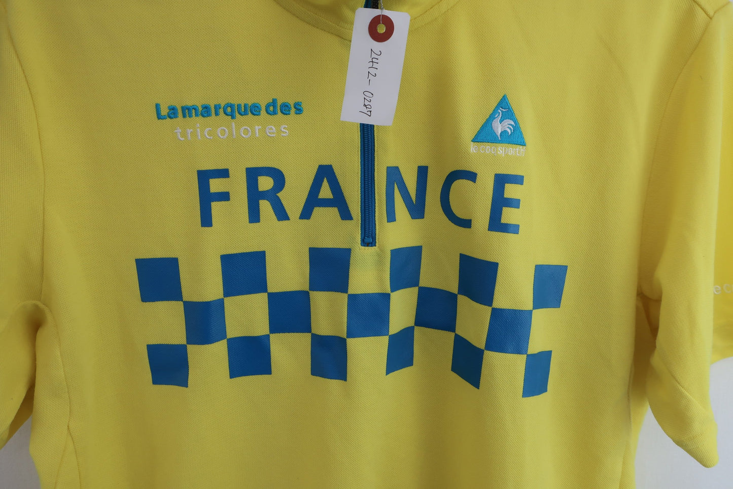 le coq sportif(ルコックスポルティフ) ハーフジップシャツ 黄色 メンズ LL A-3