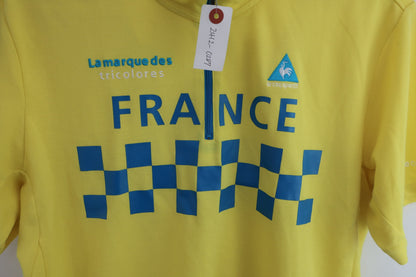 le coq sportif(ルコックスポルティフ) ハーフジップシャツ 黄色 メンズ LL A-3