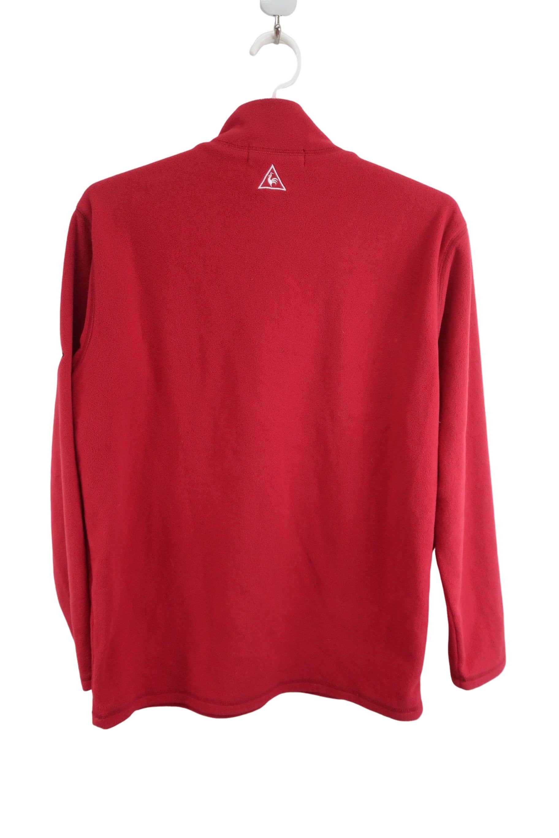 le coq sportif(ルコックスポルティフ) ハーフジップフリース 赤 メンズ L B-6