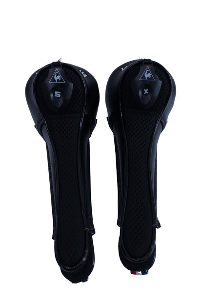 le coq sportif(ルコックスポルティフ) ヘッドカバー2点セット 黒 UT用 A-2