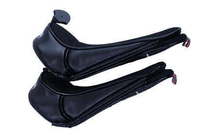 le coq sportif(ルコックスポルティフ) ヘッドカバー2点セット 黒 UT用 A-5