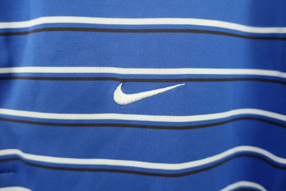 NIKE GOLF(ナイキゴルフ) ポロシャツ 青白ボーダー メンズ M A-3