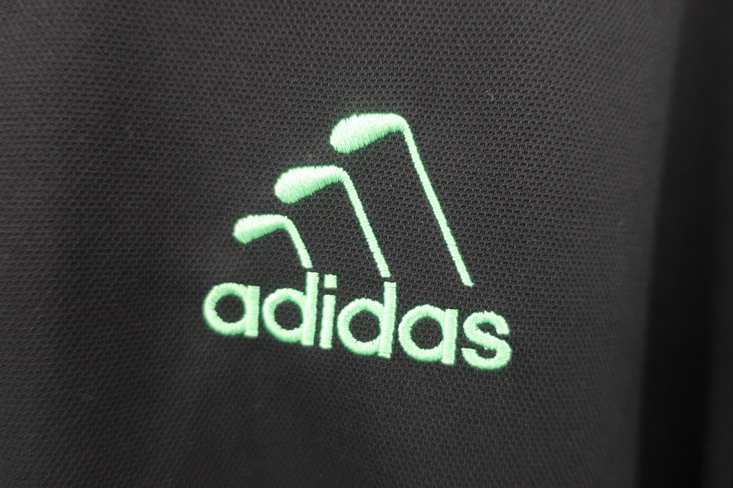 adidas(アディダス) ポロシャツ 黒 メンズ O B-3