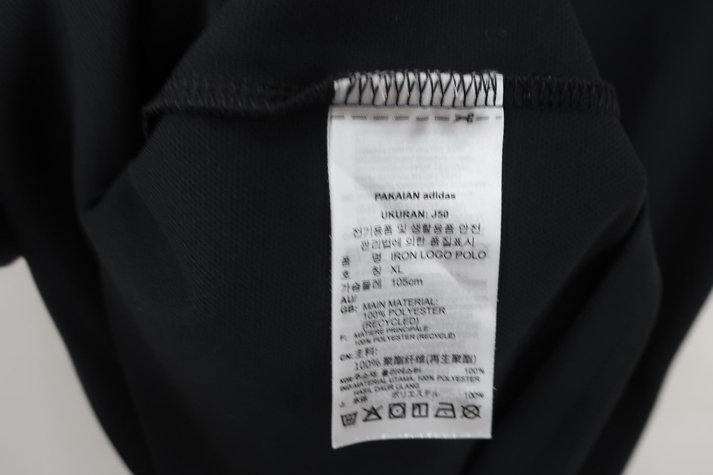 adidas(アディダス) ポロシャツ 黒 メンズ O B-6
