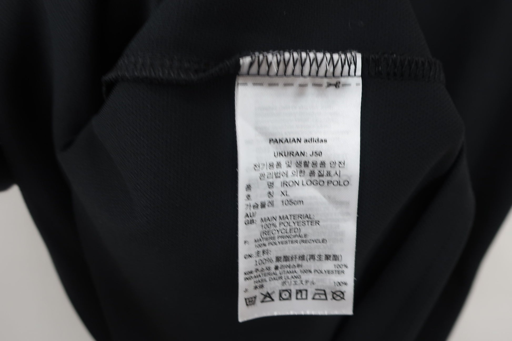 adidas(アディダス) ポロシャツ 黒 メンズ O B-6