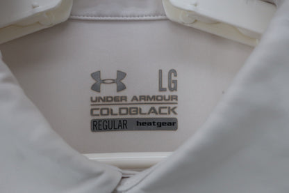 UNDER ARMOUR(アンダーアーマー) ポロシャツ 白 メンズ LG B-2