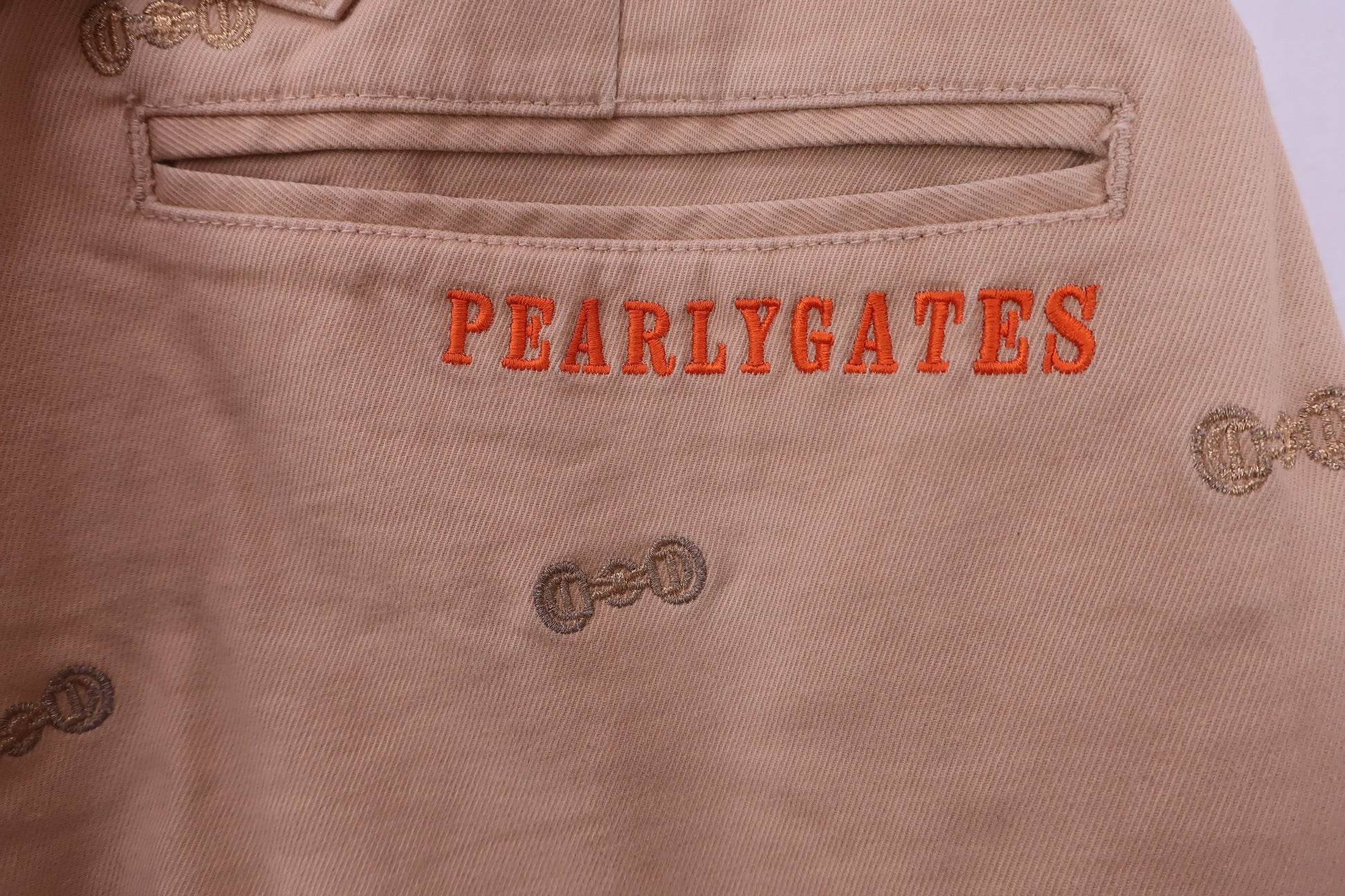 PEARLY GATES(パーリーゲイツ) パンツ ベージュ メンズ 6 053-231845 B-4