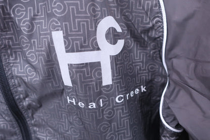 Heal Creek(ヒールクリーク) フルジップナイロンジャケット グレー メンズ 50 B-2