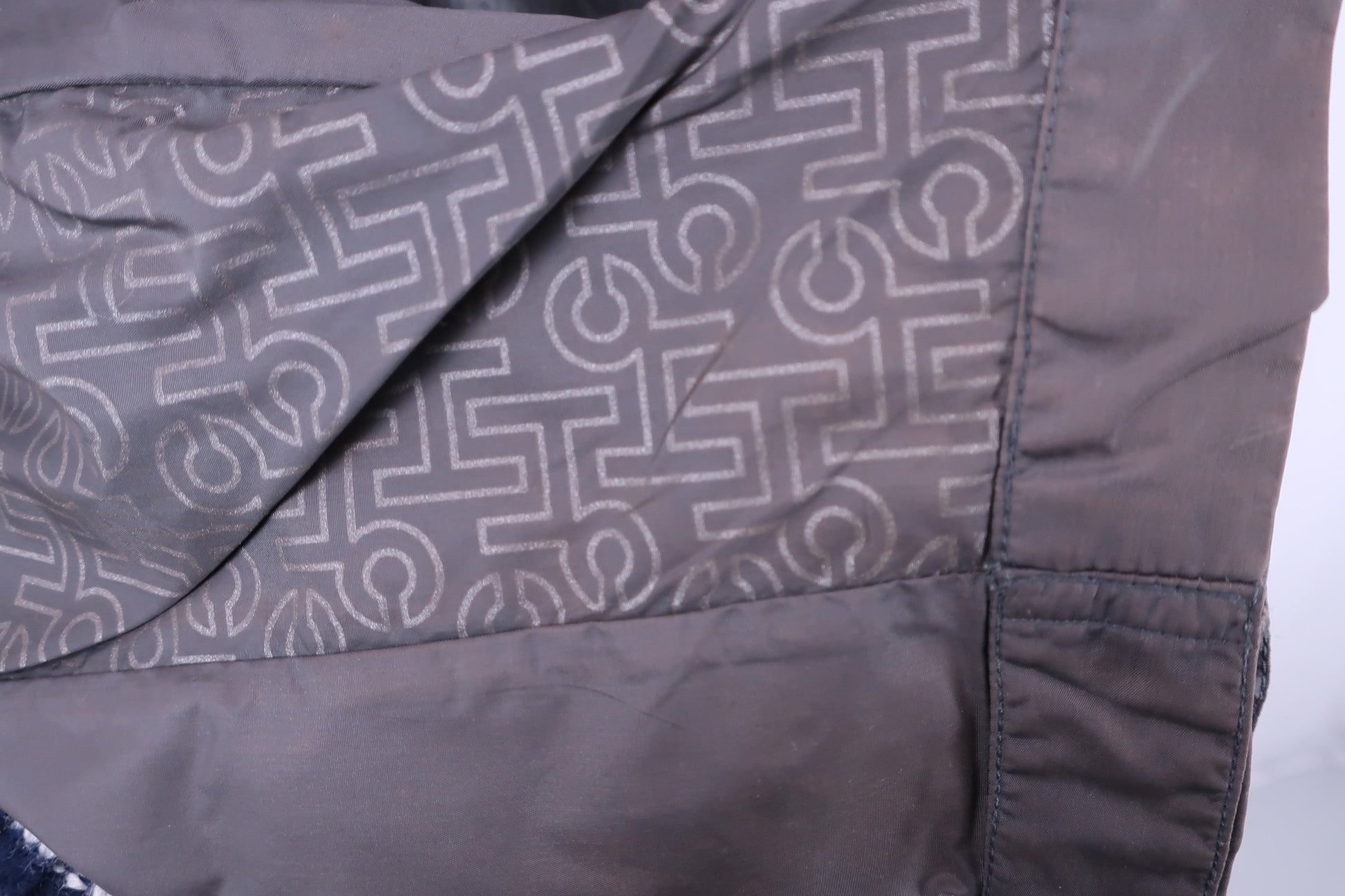 Heal Creek(ヒールクリーク) フルジップナイロンジャケット グレー メンズ 50 B-3