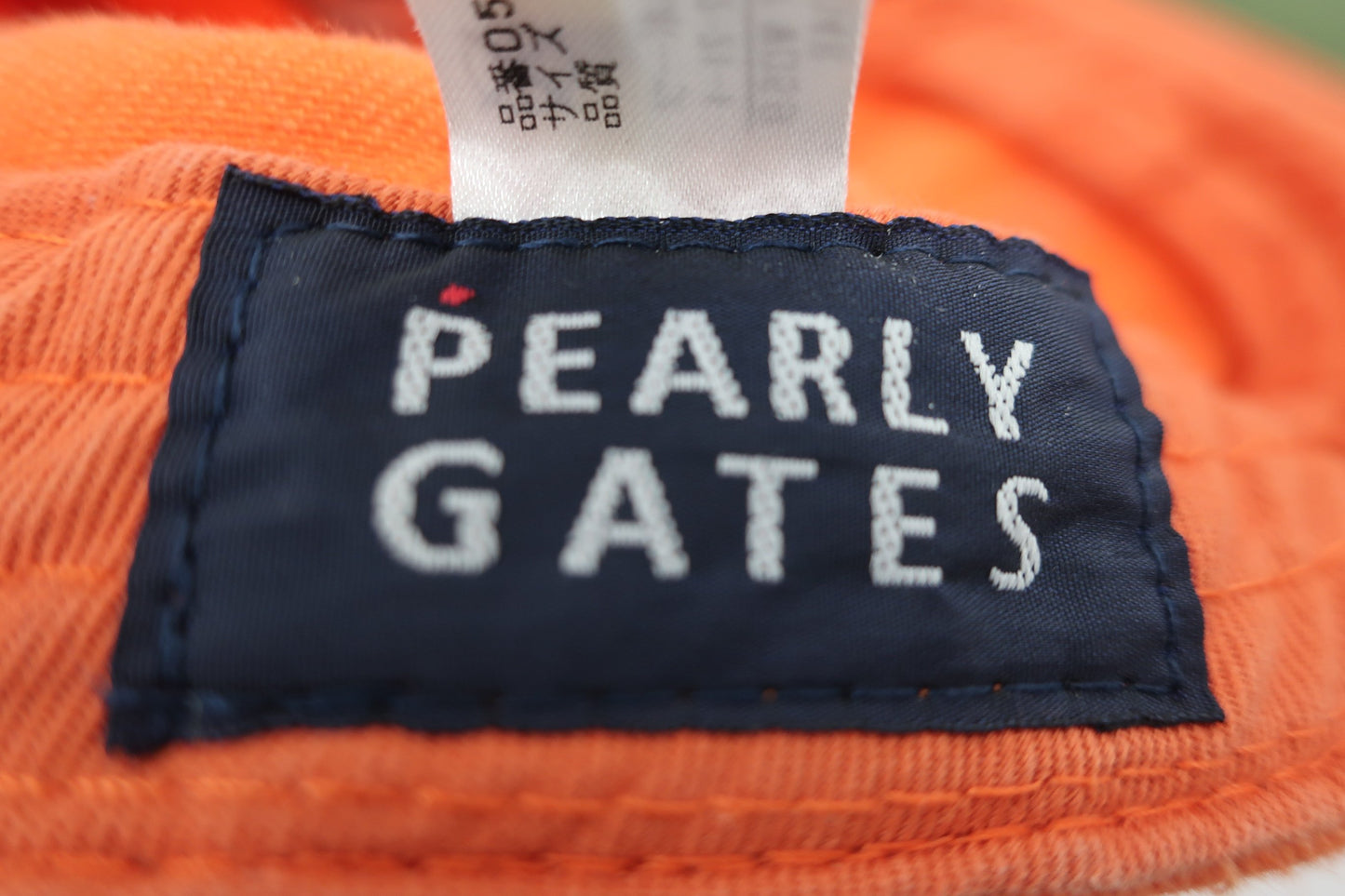 PEARLY GATES(パーリーゲイツ) キャップ オレンジ レディース フリーサイズ B-6