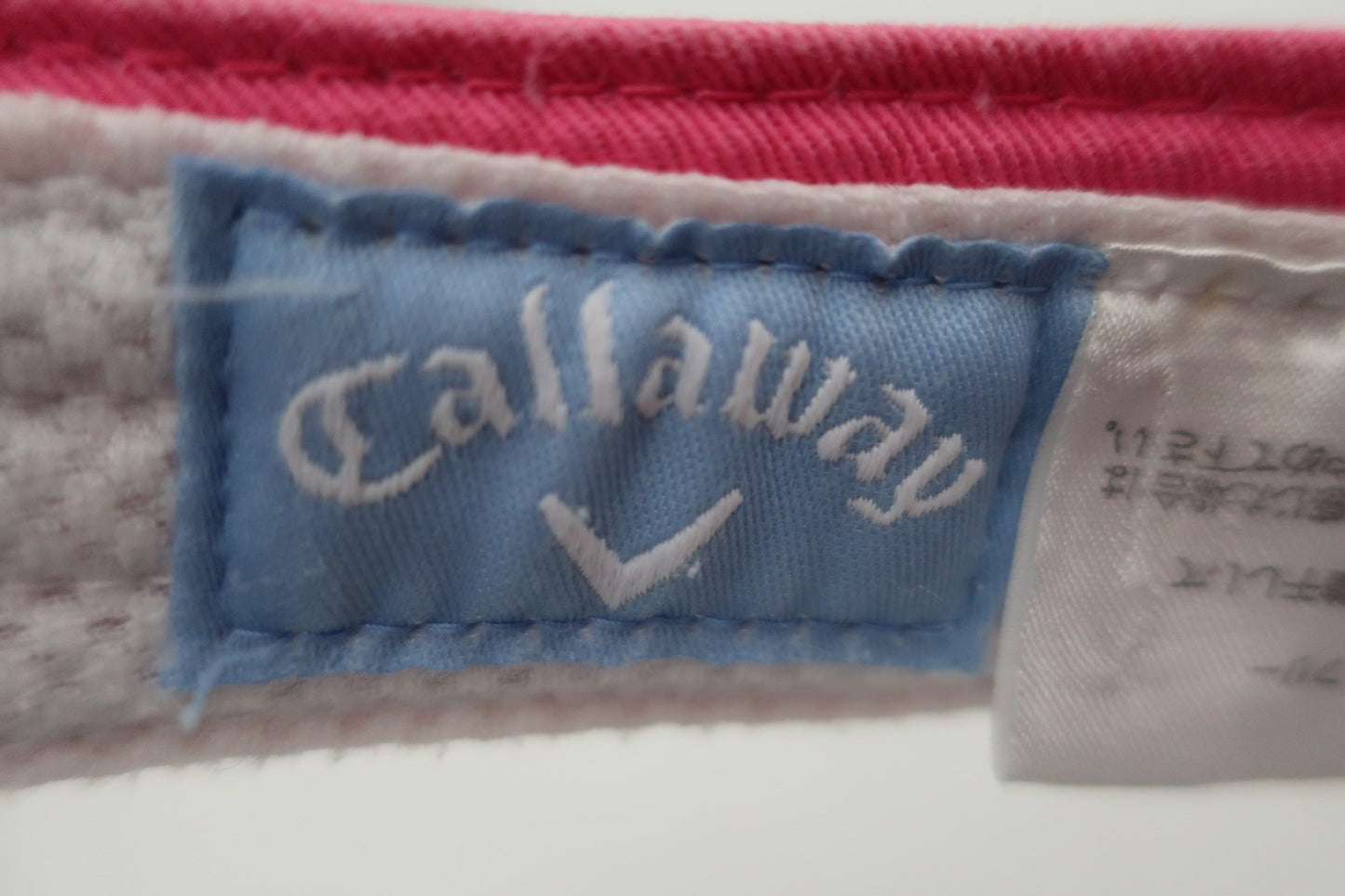 Callaway(キャロウェイ) サンバイザー ピンク レディース フリーサイズ B-6
