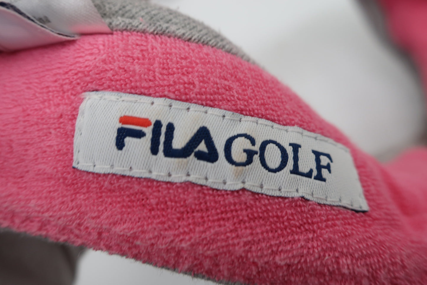 FILA GOLF(フィラゴルフ) サンバイザー グレー レディース フリーサイズ B-7