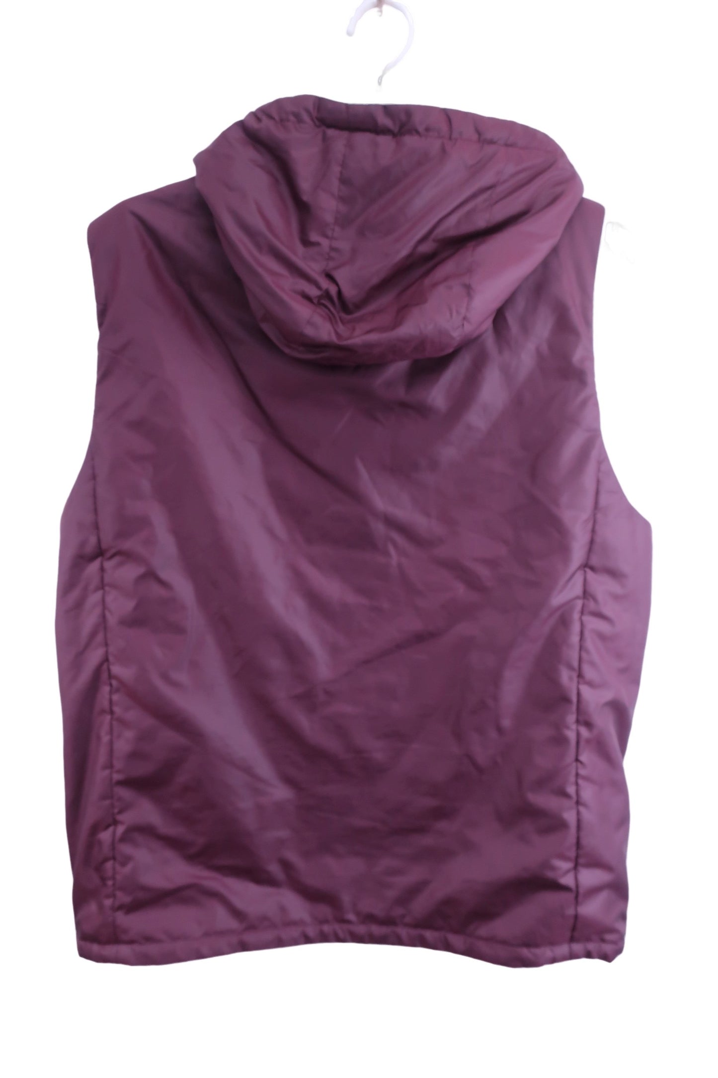 TOMMY HILFIGER GOLF(トミーヒルフィガーゴルフ) フード付きナイロンベスト ワインレッド メンズ XL B-5