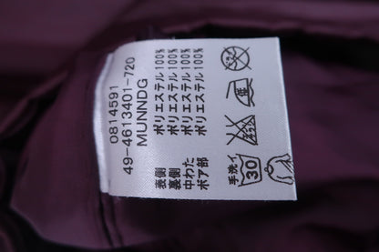 TOMMY HILFIGER GOLF(トミーヒルフィガーゴルフ) フード付きナイロンベスト ワインレッド メンズ XL B-6