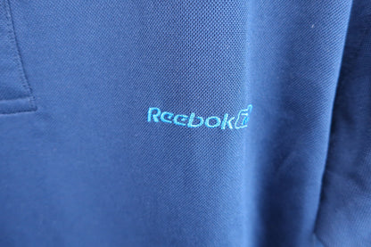 Reebok(リーボック) ポロシャツ ネイビー メンズ M A-3