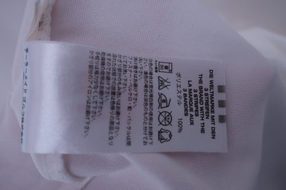 adidas(アディダス) ハーフジップシャツ 白 メンズ M B-7