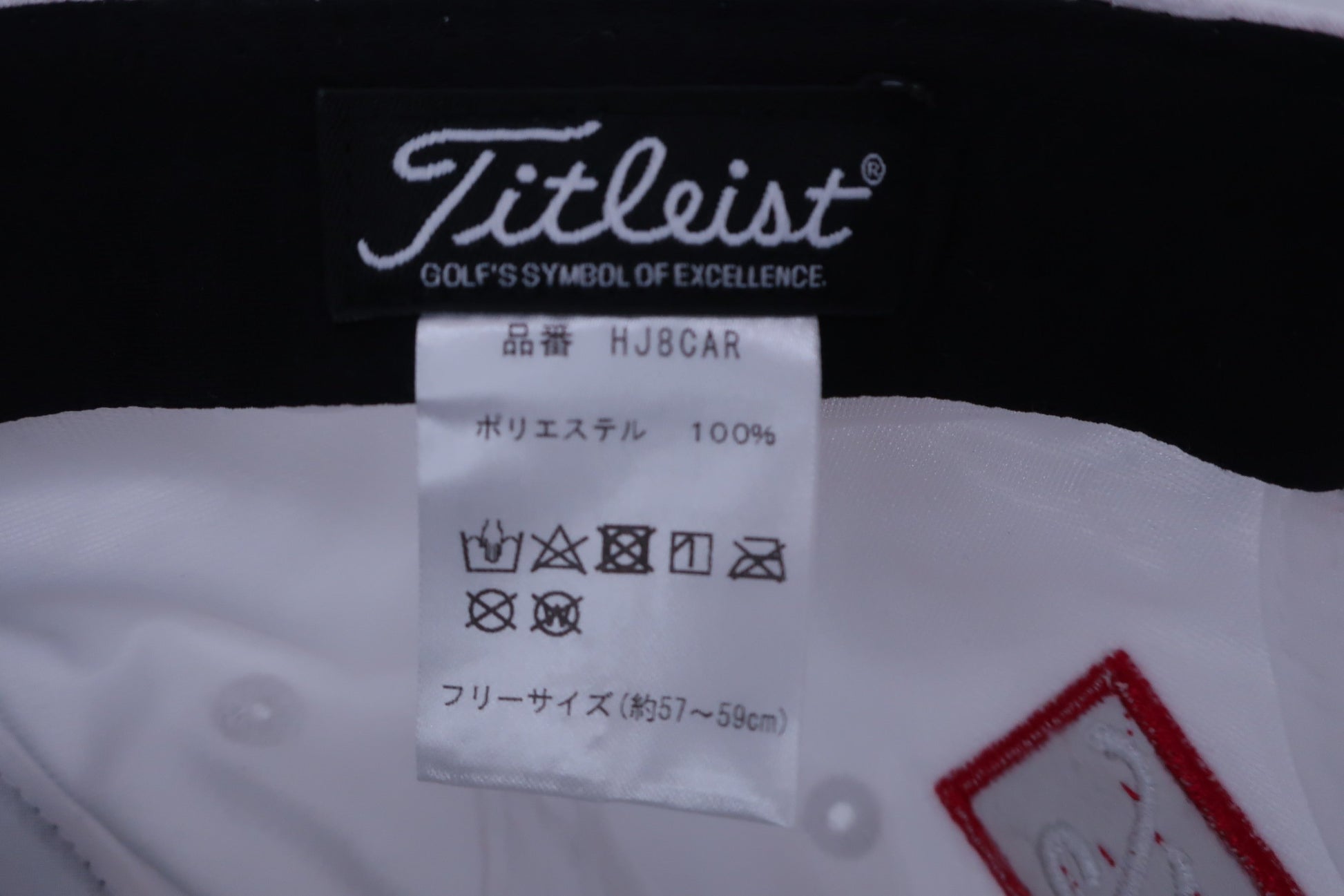 Titleist(タイトリスト) キャップ 白 メンズ フリーサイズ A-7