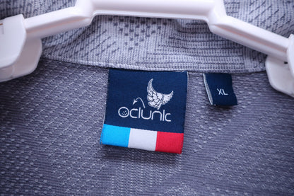 OCLUNK(クランク) ポロシャツ グレー系総柄 メンズ XL A-2