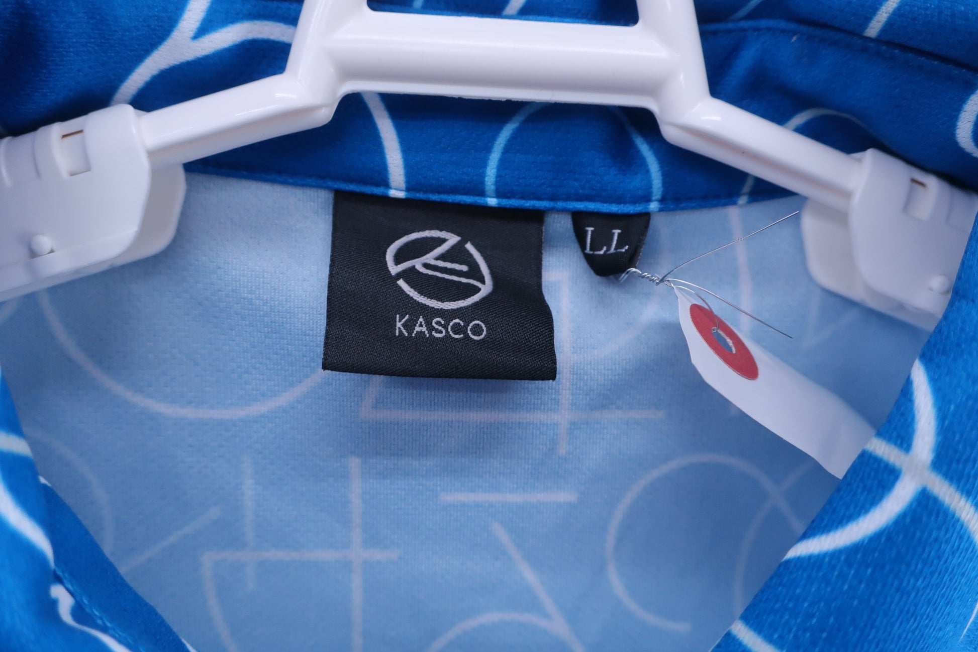Kasco(キャスコ) ポロシャツ 青 メンズ LL A-2