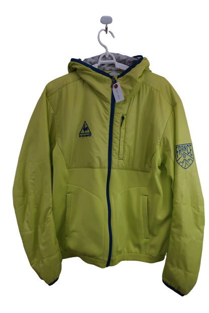 le coq sportif(ルコックスポルティフ) ダウンジャケット 黄色 メンズ L B-1