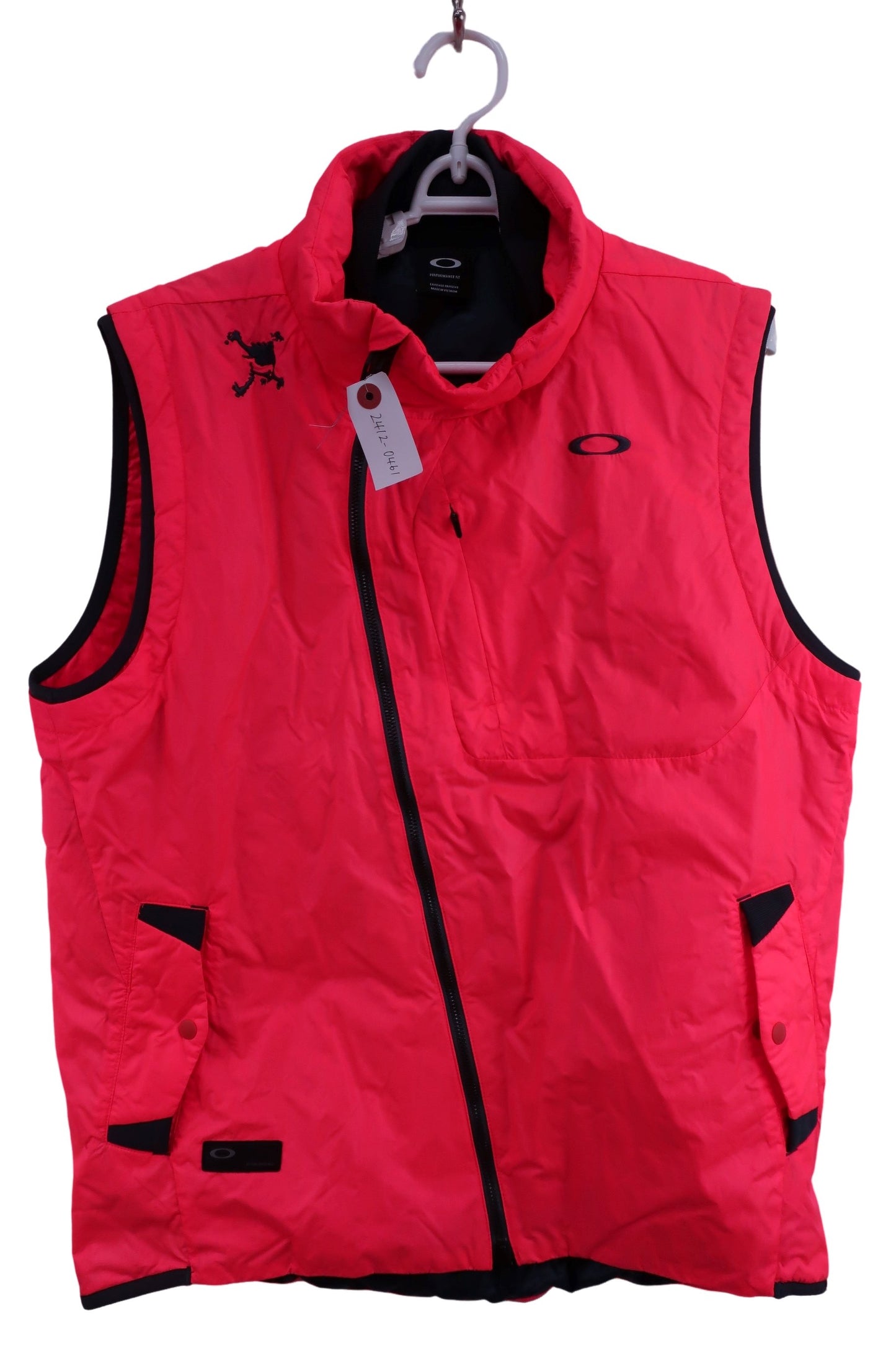 OAKLEY(オークリー) ナイロンベスト オレンジ メンズ XL A-1