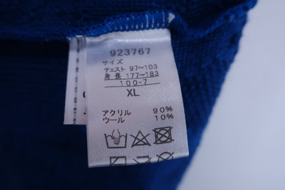 PUMA GOLF(プーマゴルフ) ニットベスト 青 メンズ XL A-6