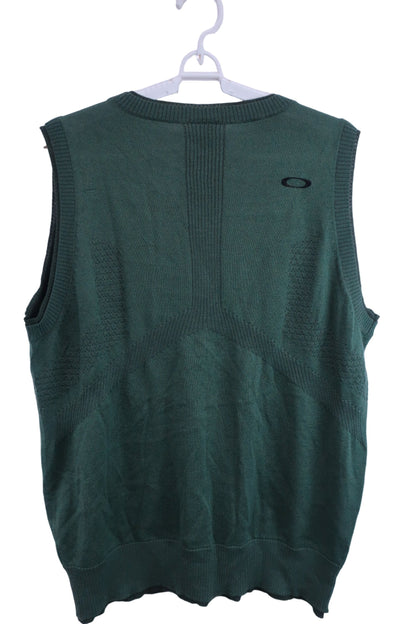 OAKLEY(オークリー) ニットベスト 緑 メンズ L A-5