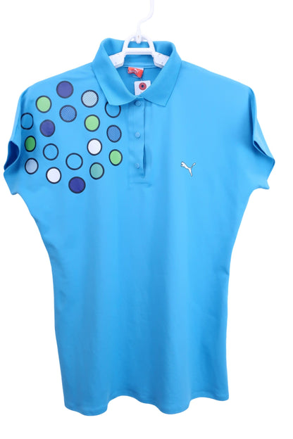 PUMA GOLF(プーマゴルフ) ポロシャツ 水色 レディース L A-1