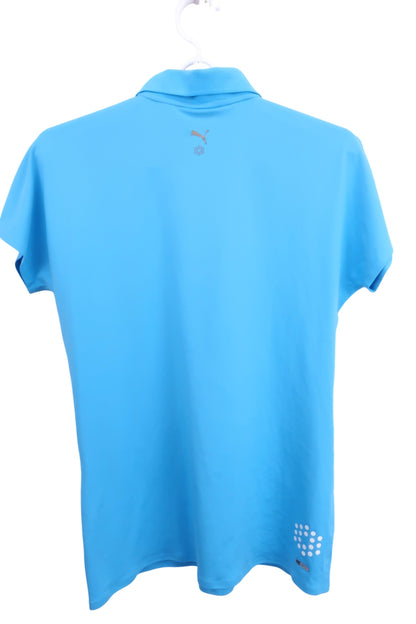 PUMA GOLF(プーマゴルフ) ポロシャツ 水色 レディース L A-4
