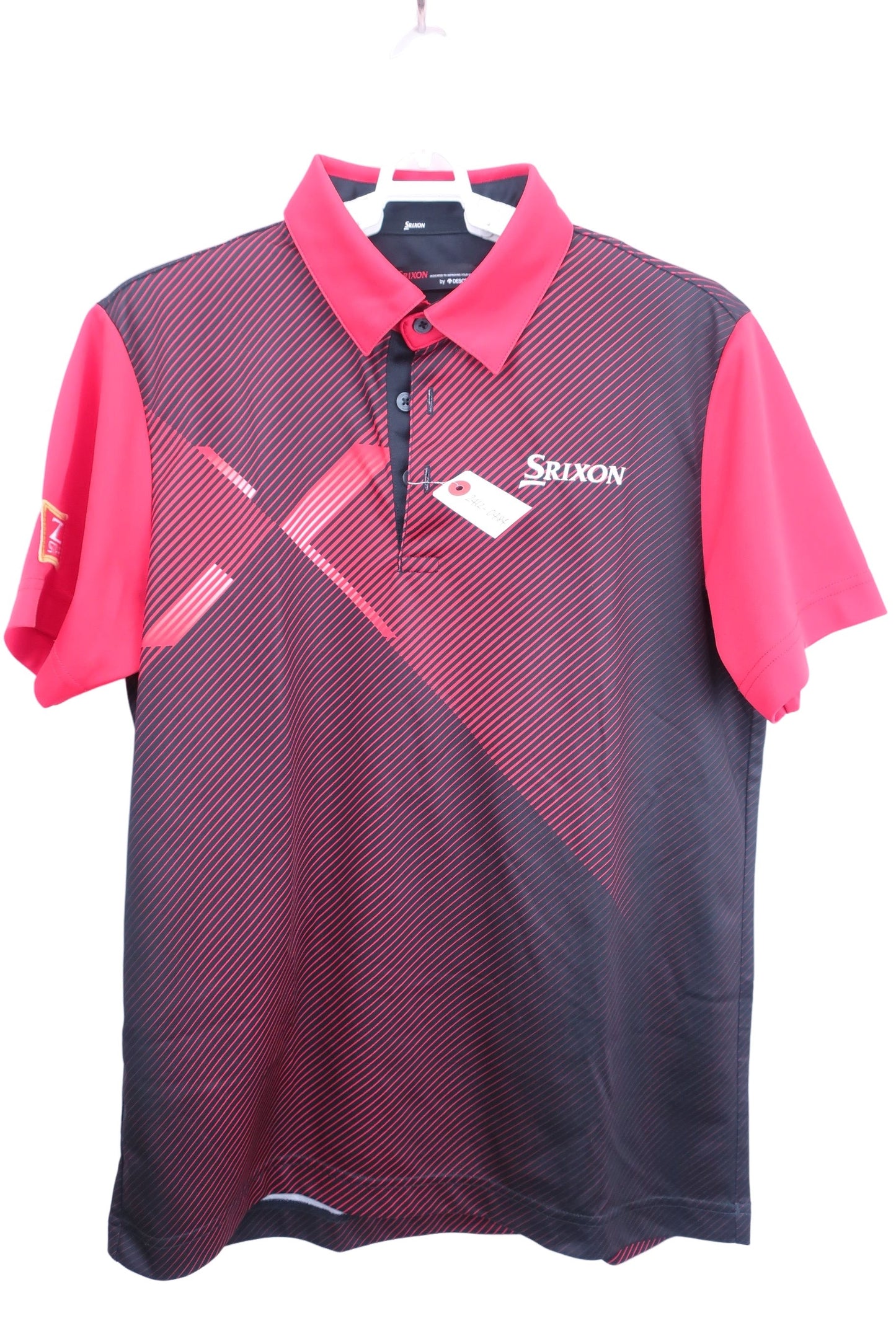 SRIXON(スリクソン) ポロシャツ 黒赤 レディース M A-1
